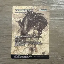 The Cloudsea Djinn - Nyxbloom Ancient (Showcase) Final Fantasy NM MTG - Image 1