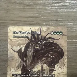 The Cloudsea Djinn - Nyxbloom Ancient (Showcase) Final Fantasy NM MTG - Image 5