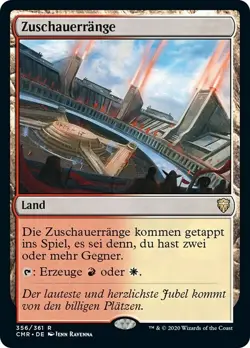 Zuschauerrange / Spectator Seating - COMMANDER LEGENDS - deutsch (nm +) Rare - Image 1