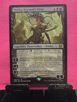 Vraska, Betrayal's Sting Phyrexia: All Will Be One Regular - Image 1
