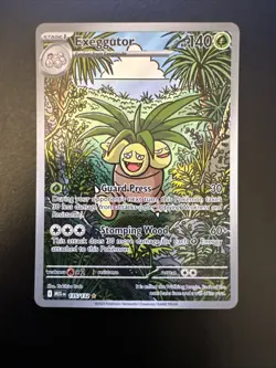 Pokemon EXEGGUTOR 135/132 - Mega Evolution - ILLUSTRATION RARE - MINT - Image 1