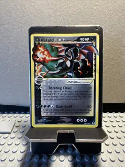 Pokemon 2006 EX Dragon Frontiers Gold Star #100 Charizard-Holo Heavy Play - Image 1
