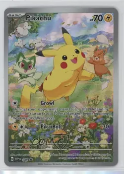 Pikachu (Paldea Adventure Chest) Holo Pokemon Scarlet & Violet Black Star Promo - Image 1