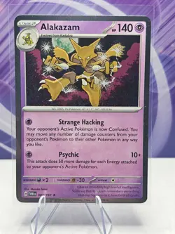 Alakazam 082/167 Cosmos Holo - 2025 Knockout Collection Pokemon TCG - Image 1