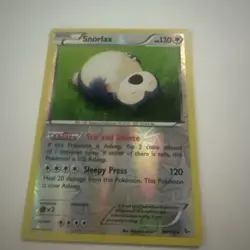 Snorlax 80/106 Reverse Holo Rare XY Flashfire Pokemon TCG LP - Image 1