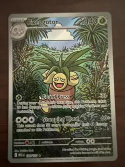 Pokemon Mega Evolution Exeggutor Illustration Rare 135/132 English NM - Image 1