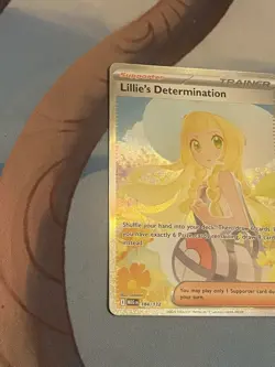 Pokemon TCG Lillie's Determination 184/132 Mega Evolution SIR - Image 2