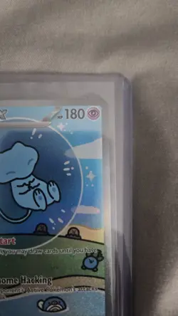 Pokemon TCG Mew Ex 232/091 Paldean Fates SIR excellent centering mint condition - Image 4