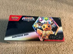 Pokemon Scarlet & Violet Prismatic Evolutions Surprise Box Factory Sealed - Image 1