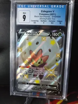 Pokemon TCG Eldegoss V Sword & Shield SWSH084 Holo Promo Promo - Image 1