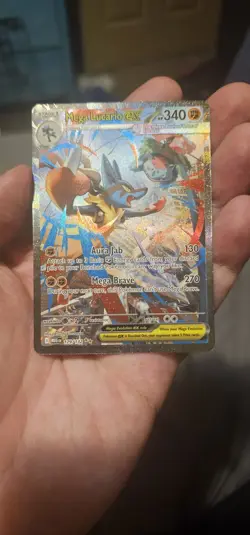 Mega Lucario EX 179/132 Special Illustration Rare Mega Evolutions Pokemon TCG NM - Image 1