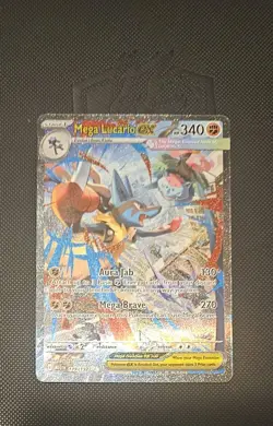 Mega Lucario EX 179/132 Special Illustration Rare Mega Evolutions Pokemon TCG NM - Image 4