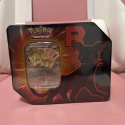 Pokemon TCG Team Rocket Persian Tin Destined Rivals Brand New Factory Sealed - Image 1