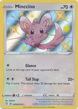 Minccino Shining Fates: Shiny Vault LP-NM Pokemon TCG - Image 1