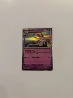 Sylveon Pokemon Day 2025 Promo Stamped PRE 040/131 Pokemon TCG NM - Image 1