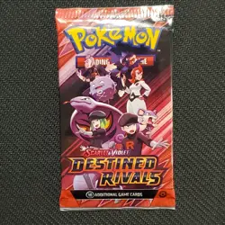 Destined Rivals - Scarlet & Violet - Pokemon Booster Pack - New - Lot #195 - Image 1