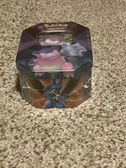 Pokemon TCG: 2018 - V Forces - Galarian Slowbro V Tin - Factory Sealed - Image 2