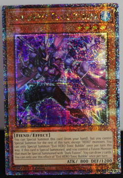 NM QCSR | Evil HERO Toxic Bubble | SUDA-EN001 | Yu-Gi-Oh! TCG - Image 1
