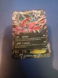 Pokemon Card Yveltal EX XY08 Half Art Ultra Rare XY Black Star Promo - Image 1