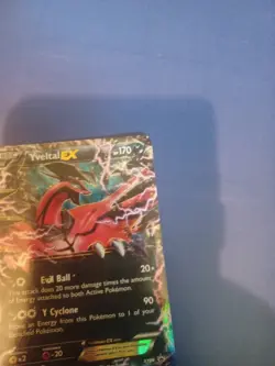 Pokemon Card Yveltal EX XY08 Half Art Ultra Rare XY Black Star Promo - Image 5