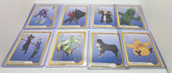 Final Fantasy 8 VIII Triple Triad Cards Lot of 8 Cards Rares and GFs - Image 1