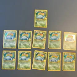 Pokemon TCG Venusaur Holo Rare Card 15/102 Celebrations LOT OF 11 - Image 1