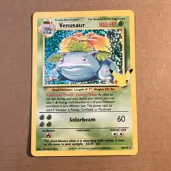 Pokemon TCG Venusaur Holo Rare Card 15/102 Celebrations LOT OF 11 - Image 4