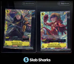 ONE PIECE TCG ILLUSTRATION BOX VOLUME 3 MONKEY D. LUFFY ZORO PROMO CARDS LOT - Image 1