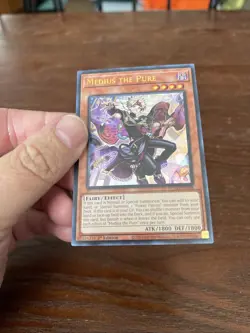 Yu-Gi-Oh Medius the Pure 1st Edition Ultra Rare Holo Card NM Condition - Image 5
