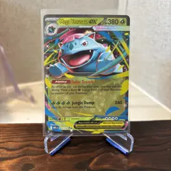 Mega Venusaur EX 003/132 Mega Evolution Holo Rare Pokemon Card NM - Image 1
