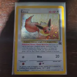 Eevee Promo 11 NM/LP -Vintage Holo Pokemon Card- Black Star Promo (4s1) - Image 2