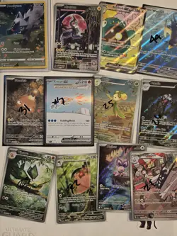 Pokemon TCG Mixed Card Lot Illustration Rare SIR EX - Image 1