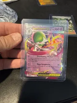 Pokemon Mega Gardevoir EX Gold Card Holo Rare 187/132 Mega Evolutions + 060/132 - Image 5