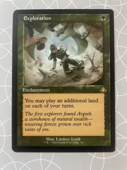 Exploration (Retro) - Dominaria Remastered English MTG NM Rare - Image 1