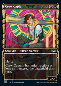 Showcase CREW CAPTAIN x4 mtg NM-M Streets of New Capenna 4 Unc - Image 1