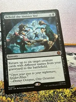 Behold The Sinister Six! Mtg Spider-Man Magic The gathering - Image 1