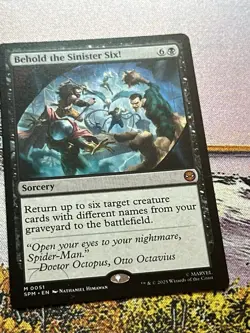 Behold The Sinister Six! Mtg Spider-Man Magic The gathering - Image 2