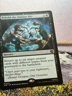 Behold The Sinister Six! Mtg Spider-Man Magic The gathering - Image 4