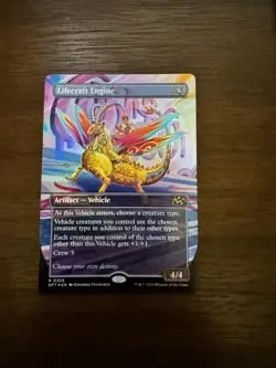 Lifecraft Engine Aetherdrift Borderless Foil Rare - Image 1