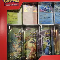 Pokemon TCG Prismatic Evolutions Costco Mini Tins 8 Pack - Image 4