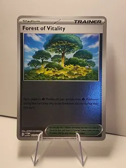 Forest of Vitality 117/132 Me01: Mega Evolution Reverse Holo Pokemon TCG NM - Image 1