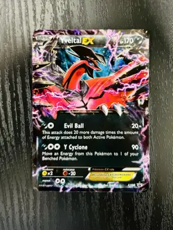 Yveltal EX XY08 Promo Rare Holo Pokemon Card Near Mint Condition Never Played - Image 2