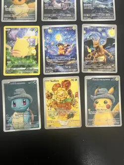 Pokemon Van Gogh Set of EIGHTEEN (18) Custom Art Cards - DIY - Fan Art- Full Set - Image 4