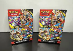 Pokemon TCG Mega Evolution Booster Bundle LOT x2 New Factory Sealed - Image 1