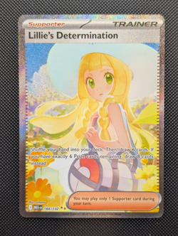 Lillie's Determination 184/132 NM - Pokemon TCG ME01: Mega Evolution Holo - Image 1