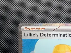 Lillie's Determination 184/132 NM - Pokemon TCG ME01: Mega Evolution Holo - Image 3