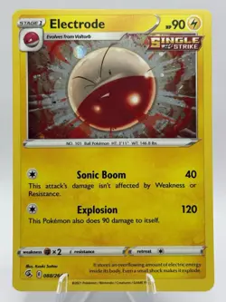 Electrode 088/264 Fusion Strike Cosmos Holo Promo Rare Pokemon TCG - LP 🌀SWIRL - Image 1
