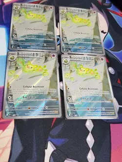 Pokemon - Gothitelle 211 Reuniclus 212 S&V Black star promos with stickers MT/NM - Image 4