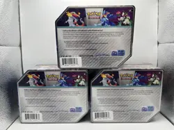 Pokemon TCG 2023 Paldea Partners Tins Set of 3 FACTORY SEALED! - Image 2