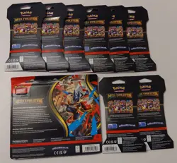 Pokemon Mega Evolutions 8 Sleeves Booster Packs + 1 Blister 3 Pack - Image 2